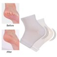 thumbnail image 3 of CNKOO 1 Set Gel Heel Socks Woolen Toeless Comfortable Open Toe Silicone Beauty Hosiery Spa Experience Adjustable Ankle Kit, 3 of 9