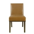 thumbnail image 3 of HomePop Kolbe Transitional Dining Chair, Brown (Set of 1), 3 of 10