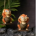 thumbnail image 6 of Gnmfd Solar Garden Squirrel Light Outdoor Decorative Resin Statue Solar Powered Yard Figurine Garden Solar Lights Outdoor Waterproof for Patio Pathway Lawn Decoration Christmas Lights Outdoor, 6 of 9