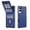 Darkblue, variant on Ultra Slim PU Leather Card Back Bag for Samsung Galaxy S25 Edge, Hybrid TPU + PC Phone Case with Magnetic Clasp, Kickstand Shockproof Drop Protection Cover for Samsung Galaxy S25 Edge - Black