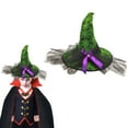 thumbnail image 2 of ​​GiLiling Mesh Pumpkin Witch Hat Accessory​​ | Themed Adult-Sized Headwear for Halloween Costume Parties and Festive Character Role-Play Events, 2 of 9