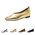 thumbnail image 6 of AUDeals Women's Dress Shoes, Faux Leather Loafers with Pointed Toe and Low Wedge Comfort for Work and Formal Wear, 6 of 6