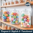thumbnail image 4 of 1.5 Gallon Glass Jar with Lid, Wide Mouth Mason Jar for Flour Sugar, Sourdough Starter, Coffee, Large Glass Canister for Pantry Organizers & Storage, Airtight Food Storage Container, 4 of 10
