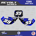 thumbnail image 4 of Kalair GFX Graphics Kit for Yamaha YZ85 (2002-2014) Revolt Series, 4 of 5