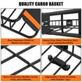 thumbnail image 5 of Roof Rack Cargo Basket, with Waterproof Cargo Bag, Outdoor Combination Lock, 200 LBS Capacity Universal Rack Carrier for SUV, Truck, 5 of 6