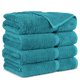 thumbnail image 1 of Toallas turcas supersuaves y absorbentes de algodón premium Towel Bazaar (4 piezas, azul agua), 1 of 1