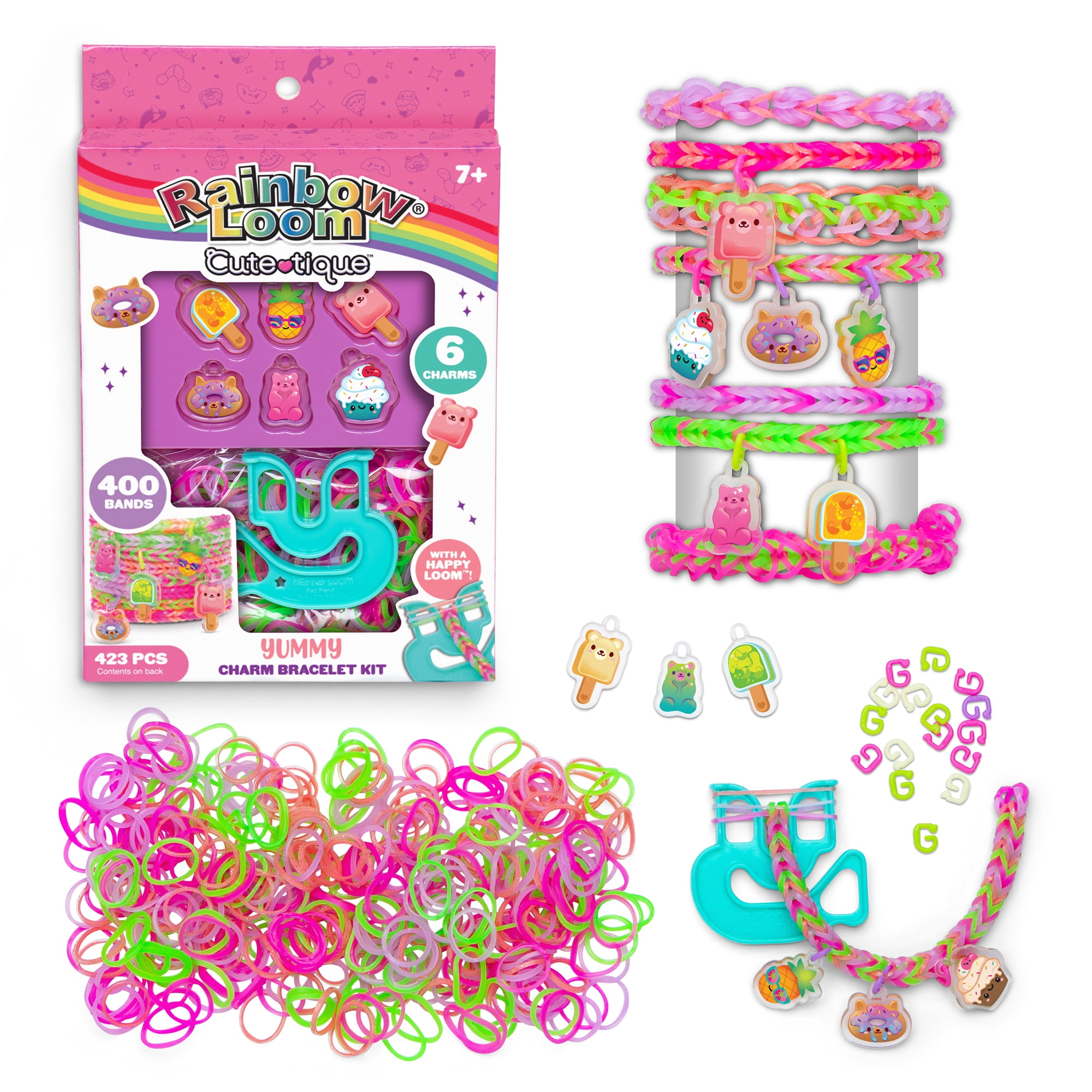 Rainbow Loom Cutetique™ Yummy Charm Bracelet Kit, Ages 7+