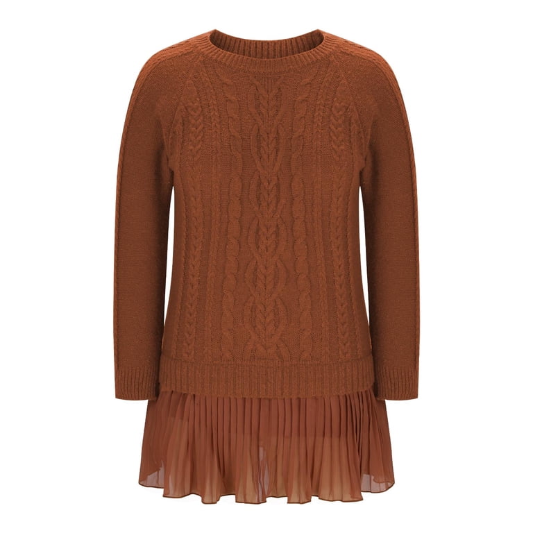 v neck knit sweater dress Surplice Neck Tie Waist Sweater Dress – Charming Charlie main image 0