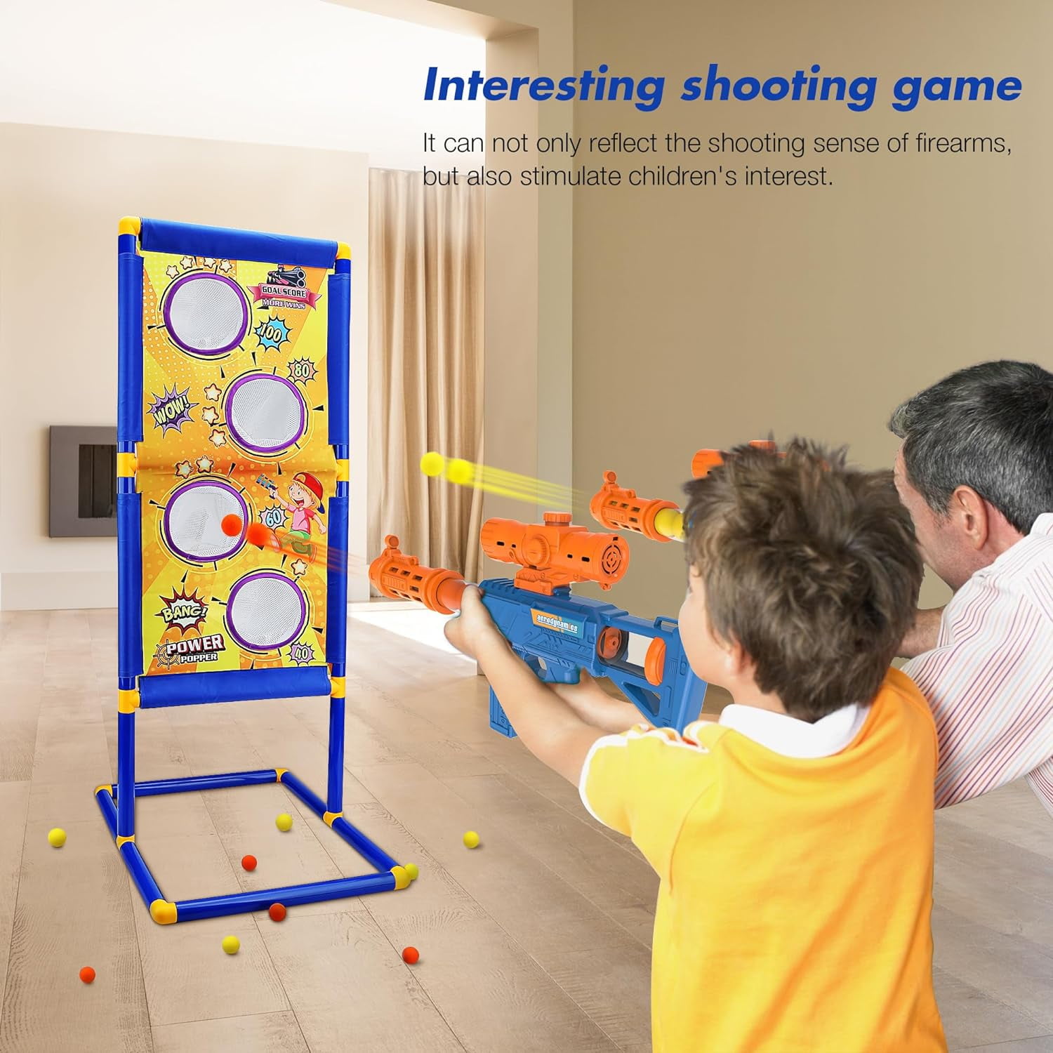 Target Practice Toys for Kids Boys Hover Shot 1 Blaster Gun 10