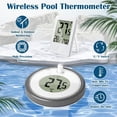 thumbnail image 2 of Wireless Digital Floating Pool Thermometer with IPX8 Waterproof, Easy Read Outdoor/Indoor Temperature Monitor for Swimming Pools, Hot Tubs, Small Ponds, Aquarium, 2 of 5