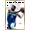 Gold Framed Version, variant on NBA Dallas Mavericks - Kyrie Irving Feature Series 23 Wall Poster with Push Pins, 22.375" x 34"
