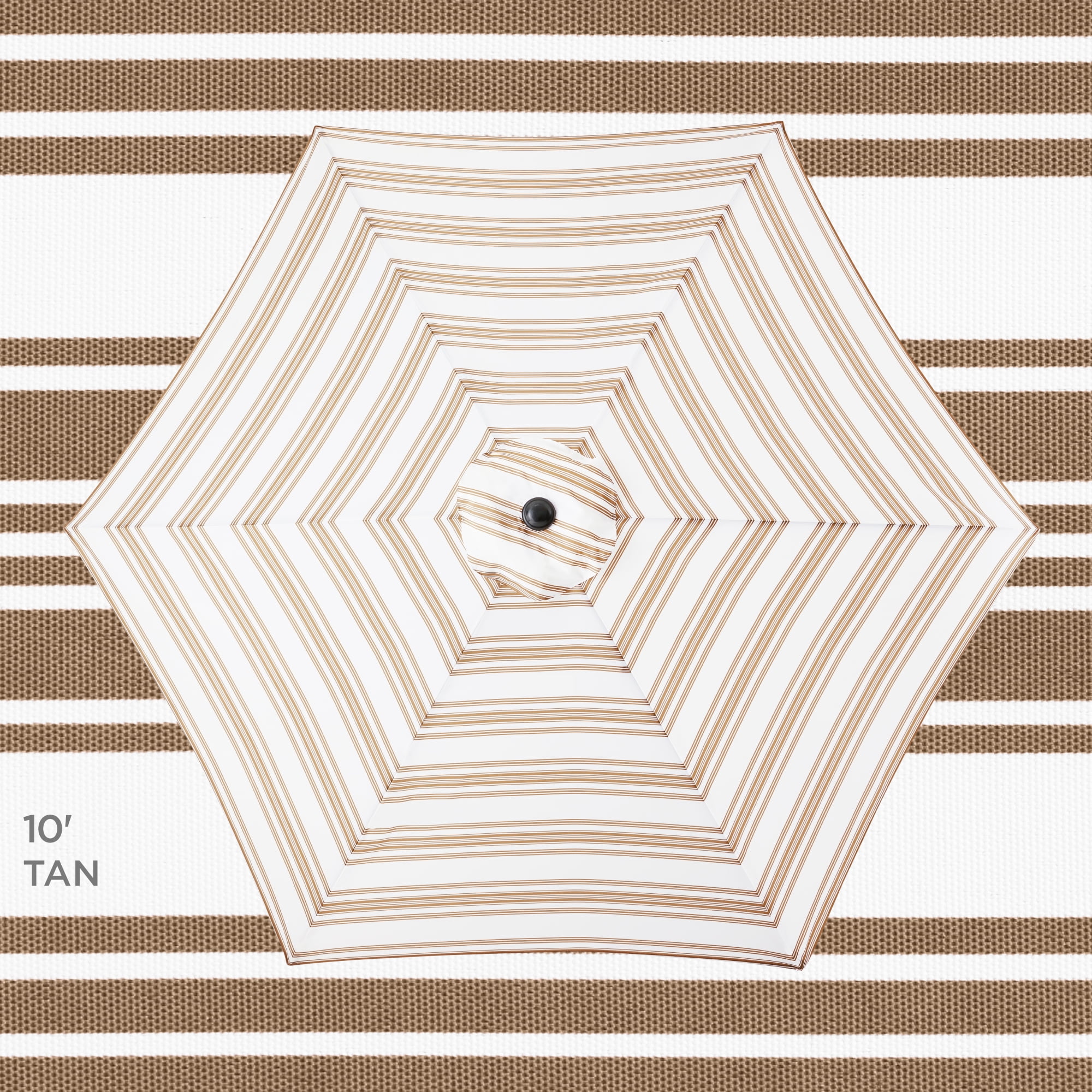Best Choice Products 10ft Outdoor Patio Umbrella, Steel Frame, Crank, Tilt, Striped Tan - Walmart.com Best Choice Products 10ft Outdoor Patio Umbrella, Steel Frame, Crank, Tilt, Striped Tan - Walmart.com