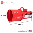 thumbnail image 2 of TRADESAFE Pin and Sleeve Receptacle Lockout Tagout Device, Electrical Outlet Lock, 2-1/2" Diameter, 2 of 9