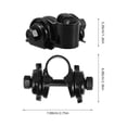 thumbnail image 2 of DEEPCRAFF 2Ud Abrazadera Adaptadora Para Asiento De Negro Compatible Con Bicicletas De Y Plegables, 2 of 6