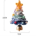 thumbnail image 4 of crativent Crocheted Christmas Tree Color Christmas Tree Soft Installation, Machine And Compact Delicate. Home, Car Crafts C, 4 of 6