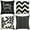 Black and Beige, variant on Farmhouse Pillow Covers 18x18 Set of 4 Summer Outdoor Pillowcases Truck Vase Linen Cushion Case Gifts for Sofa Couch Home Decor(Grey)
