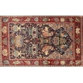thumbnail image 1 of Ahgly Company Machine Washable Indoor Rectangle Traditional Saffron Red Area Rugs, 7' x 10', 1 of 7