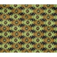 thumbnail image 4 of oneOone Tissu Flex Coton Imprimé Géométrique Ikat BTY 40 Pouces de Large, 4 of 4