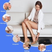EMS Foot Massager Mat Foldable Rechargeable for Muscle Relaxation, Electric Stimulator Massage Pad for Neuropathy with 8 Modes and 19 Levels