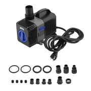 Universal Fish Tank Filter Pump 4500L/h Adjustable Submersible Water Pump