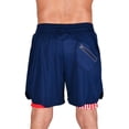 thumbnail image 3 of Short Hombre NFL Talla G Azul Patriots, 3 of 4