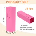 thumbnail image 2 of Uxcell Wine Gift Bags, Paper Wine Bottle Gift Bag Wine Bag Bulk with Handles for Gift Christmas Wedding Birthday Anniversary Party Pink, 2 of 7