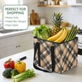 thumbnail image 4 of Collapsible Car Trunk Organizer with Handles 600D Oxford for Car Kitchen and Home Storage, Brownish Red and Black 13× 10.2×10.8inch, 4 of 6