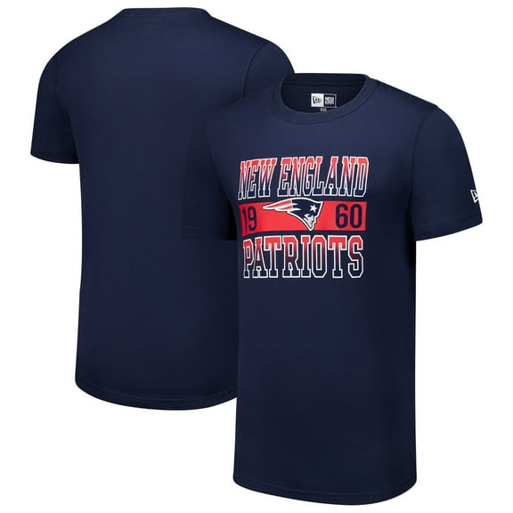 Men's New Era Navy New England Patriots City Team T-Shirt