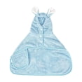 thumbnail image 3 of Toalla para perros Perfecl Abrigo de secado súper absorbente para baño Aseo Natación Interior Azul, 3 of 8