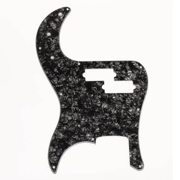Placa Pearl Pickguard Sunnimix para Guitarra baja de precisión color negro