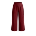 thumbnail image 6 of JOANKDMI Cropped Sweatpants for Women High Waisted Capri Pants Wide Leg Lounge Trousers with Pockets Athletic Loose Fit Casual Activewear for Yoga Workout and Gym, 6 of 9