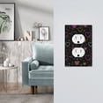 thumbnail image 5 of Disketp Heart and Stars Decorative Light Switch or Outlet Wall Plate with Safety Cover-Style S, 5 of 6