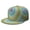 Men's Fash, variant on Men's Fashion Flat Bill Cap - Spiritual Zen Indian Floral Fantasy Ornament Design with Emotional Energy (Breathable Urban Style Hip Hop Hat)