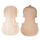 thumbnail image 2 of 1 juego de violines sin terminar, panel de de violín + herramientas de placa posterior de arce 4-4 kusrkot Panel de violín sin terminar, 2 of 8