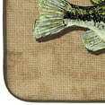 thumbnail image 4 of Caroline's Treasures Small Mouth Bass Dish Drying Mat, 4 of 7