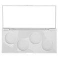 thumbnail image 1 of Paleta de sombras de ojos vacía, bandeja de sombra de ojos vacía portátil, impermeable, a prueba de polvo, 4 orificios, paleta de maquillaje DIY, 1 of 8
