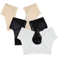 thumbnail image 1 of BRIGHTFUFU 3 uds. Chaleco fino para el sudor en las axilas, transpirable, protector para el sudor en las axilas, camiseta para mujer(M), 1 of 6