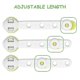 thumbnail image 3 of Parents, 4 Pieces Of Baby Safety Locks, 4-hole Adjustable Cabinet Fuse, Cabinets, Refriger, 3 of 5