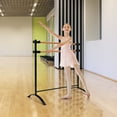 thumbnail image 3 of Gymax 4FT Portable Ballet Barre Freestanding Dance Bar Adjustable Height Kids Adults, 3 of 9