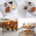 thumbnail image 7 of Cooling Racks for Cooking and Baking:3 Layers Stackable Baking Rack,Cookie Cooling Rack for Oven,Wire Rack for Baking Sheet,Wire Cooling Rack for Baking Cake, French Fries, Bacon, Etc,13 * 9in, 7 of 7