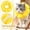 Yellow, variant on Sunflower Elizabethan Collar Soft Pet Recovery Cone for 2-15 Lbs Cats and Small Dogs Sterilization Wound Healing Anti-Licking Protective Headgear, Yellow Size L