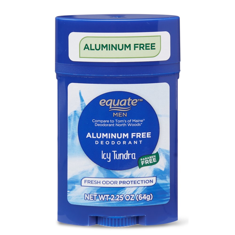 Equate Men 2.25 Oz. Icy Tundra Aluminum Free Deodorant