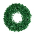 thumbnail image 3 of Corona para puerta de entrada, verde, ligera, ecológica, corona navideña elegante. 30 centimetros, 3 of 9