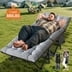 XL-Gray Cot with Mattress