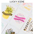 thumbnail image 2 of Gilded Korean Creative Holiday Card Blessing Card Thank You Birthday Mother's Day Message Small Card S01234 Gao Jinjia LED, 2 of 2