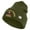 Olive, variant on U.S. Army 49th Armored Division Logo Embroidered 12 Inch Solid Knit Cuff Long Beanie Made in USA - Navy OSFM