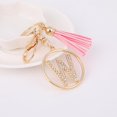 thumbnail image 2 of Letter Keychain,26 Letters A-Z Decorative Letter Keychain,Name Keychain for Women Girl, 2 of 3