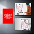 thumbnail image 5 of Pizarrón Blanco. Alfra  Project Board 80x60, 5 of 5