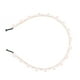 thumbnail image 1 of Diadema de boda, accesorio para el cabello de mujer de moda con perlas sintéticas, diadema elegante y estética, 1 of 14