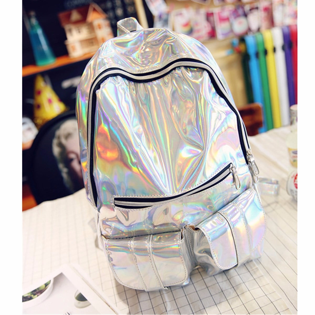 holographic backpack uk